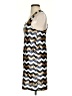 Alya Chevron-herringbone Silver Black Casual Dress Size S - photo 5