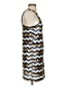 Alya Chevron-herringbone Silver Black Casual Dress Size S - photo 4