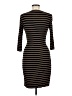 Bailey 44 Stripes Black Casual Dress Size M - photo 2