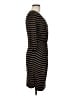 Bailey 44 Stripes Black Casual Dress Size M - photo 4