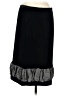 Grace Elements Solid Black Formal Skirt Size 8 - photo 1