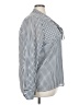 Acevog 100% Polyester Houndstooth Silver Long Sleeve Blouse Size 3X - photo 4