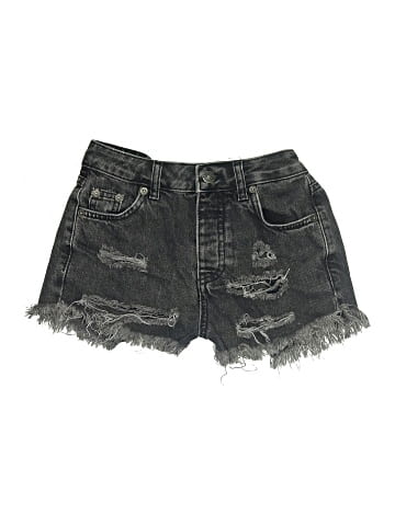 Subdued Denim Shorts (view 1)
