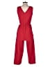 Carolina Belle Solid Red Jumpsuit Size 6 - photo 2