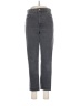 Express Chevron-herringbone Gray Jeans Size 8 - photo 1