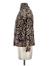 Tahari Animal Print Brown Turtleneck Sweater Size XS - photo 5