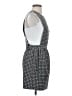 Topshop Houndstooth Gray Casual Dress Size 2 - photo 4