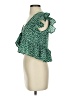 Shein 100% Polyester Green Short Sleeve Blouse Size S - photo 5