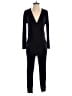 Lou & Grey Solid Black Jumpsuit Size XS - photo 1