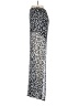 BCBGeneration 100% Polyester Animal Print Silver Casual Pants Size M - photo 5
