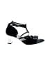 Peter Som 100% Leather Black Heels Size EU 38 - photo 1