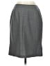 Petite Sophisticate Solid Gray Wool Skirt Size 4 - photo 1