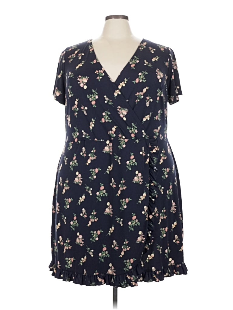 Pre-owned Modcloth Casual Dress In Blue