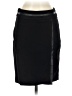 Cache Solid Black Casual Skirt Size 2 - photo 1