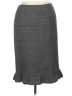 Ann Taylor Houndstooth Gray Formal Skirt Size 10 - photo 1