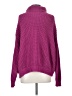 Gibson Look Solid Purple Turtleneck Sweater Size S - photo 2