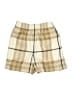 Burberry 100% Cotton Plaid Tan Shorts Size S (estimated) - photo 1
