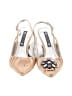 Jorge Alex Gold Tan Heels Size EU 38 - photo 2