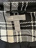 ASOS 100% Polyester Plaid Black Gray Coat Size 4 - photo 6