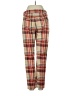 Bebop Plaid Brown Casual Pants Size 3 - photo 2
