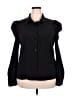 Unbranded 100% Polyester Black Long Sleeve Blouse Size XXL - photo 1