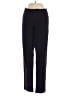 Ecru Solid Black Active Pants Size 4 - photo 1