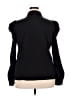 Unbranded 100% Polyester Black Long Sleeve Blouse Size XXL - photo 2