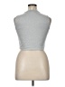 Zaful Silver Sleeveless T-Shirt Size 16 - 18 - photo 2