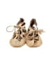 Sugar Metallic Gold Flats Size 4 - photo 2