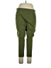 D&Co. Solid Green Casual Pants Size XL - photo 1