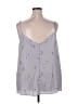 Torrid Silver Sleeveless Blouse Size 4X Plus (4) - photo 2