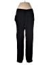 Helmut Lang 100% Polyester Solid Black Dress Pants Size 2 - photo 1
