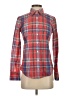 J.Crew 100% Cotton Plaid Red Long Sleeve Button-Down Shirt Size 0 - photo 1