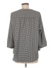 Torrid 100% Polyester Houndstooth Gray 3/4 Sleeve Blouse Size Med Plus (00) - photo 2