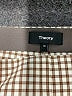 Theory Houndstooth Brown Casual Pants Size 10 - photo 6