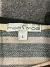 Moa Moa Stripes Gray Casual Dress Size L - photo 7