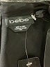 Bebe Solid Black Jumpsuit Size 16w - photo 4