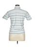 Quiksilver Stripes Blue Short Sleeve Button-Down Shirt Size 16 - photo 2