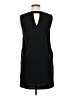 Color Block 100% Polyester Black Casual Dress Size M - photo 2