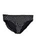 Lands' End Polka Dots Black Swimsuit Bottoms Size 16 - photo 1