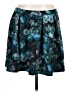 Express Floral Teal Casual Skirt Size L - photo 1