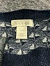 Hinge Houndstooth Gray Blue Turtleneck Sweater Size XXS - photo 7