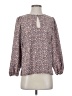 J.Crew 100% Polyester Gray 3/4 Sleeve Blouse Size XS - photo 1
