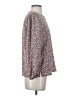 J.Crew 100% Polyester Gray 3/4 Sleeve Blouse Size XS - photo 4