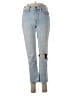 Madewell Color Block Blue Jeans Size 26 waist - photo 1