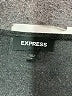 Express Solid Gray Casual Dress Size L - photo 7
