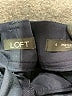 Ann Taylor LOFT Solid Blue Track Pants Size 0 - photo 4