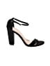 Shoedazzle Black Sandals Size 7 1/2 - photo 1