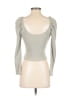 Zara Gray Long Sleeve Top Size M - photo 2