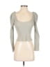 Zara Gray Long Sleeve Top Size M - photo 1